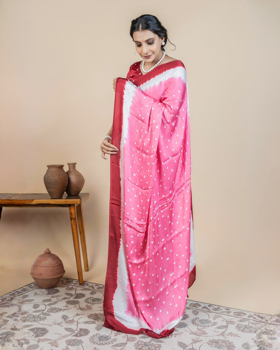 Shringaar Bandhani Saree  | SHOBITAM