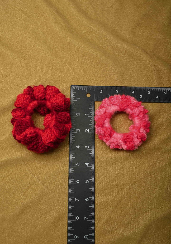 Crochet Scrunchies- pack of 2 | SHOBITAM