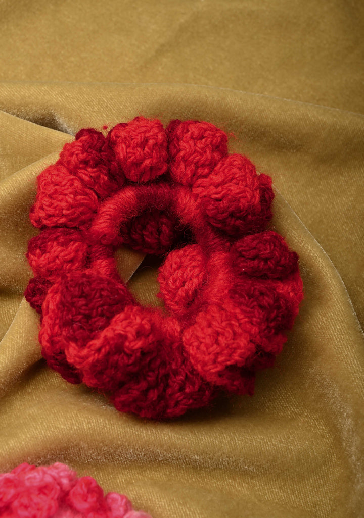 Crochet Scrunchies- pack of 2 | SHOBITAM