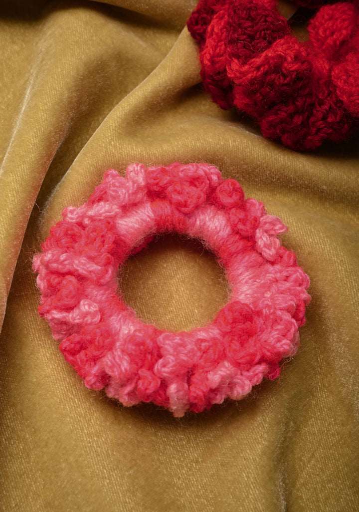 Crochet Scrunchies- pack of 2 | SHOBITAM