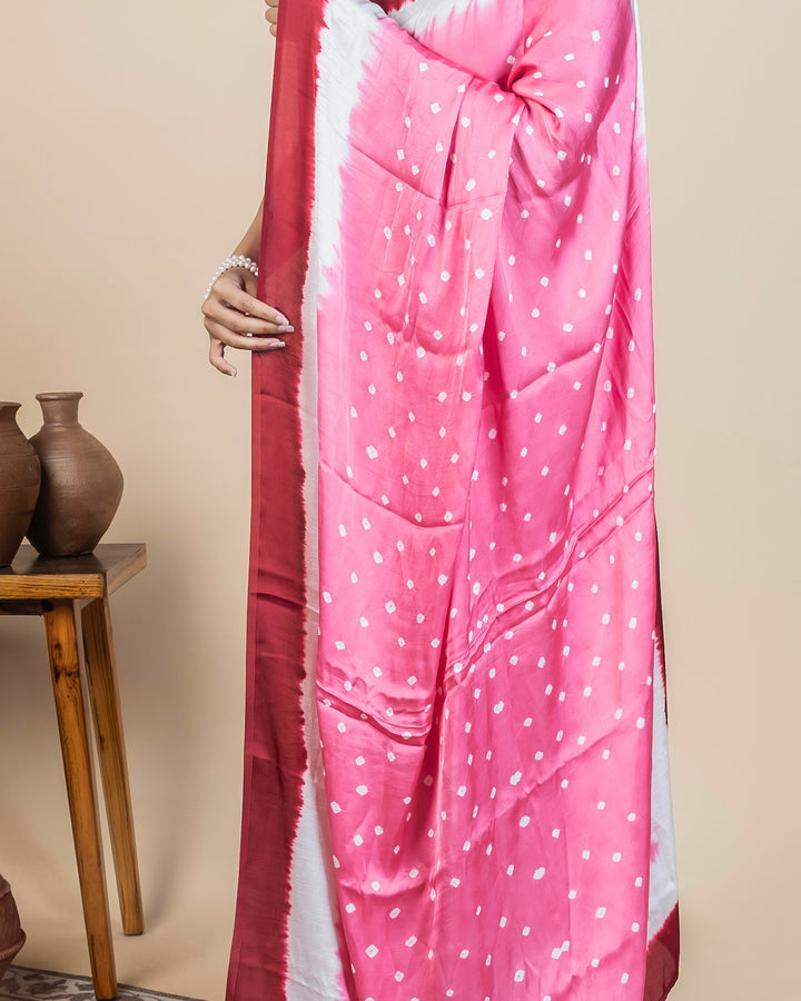Shringaar Bandhani Saree  | SHOBITAM