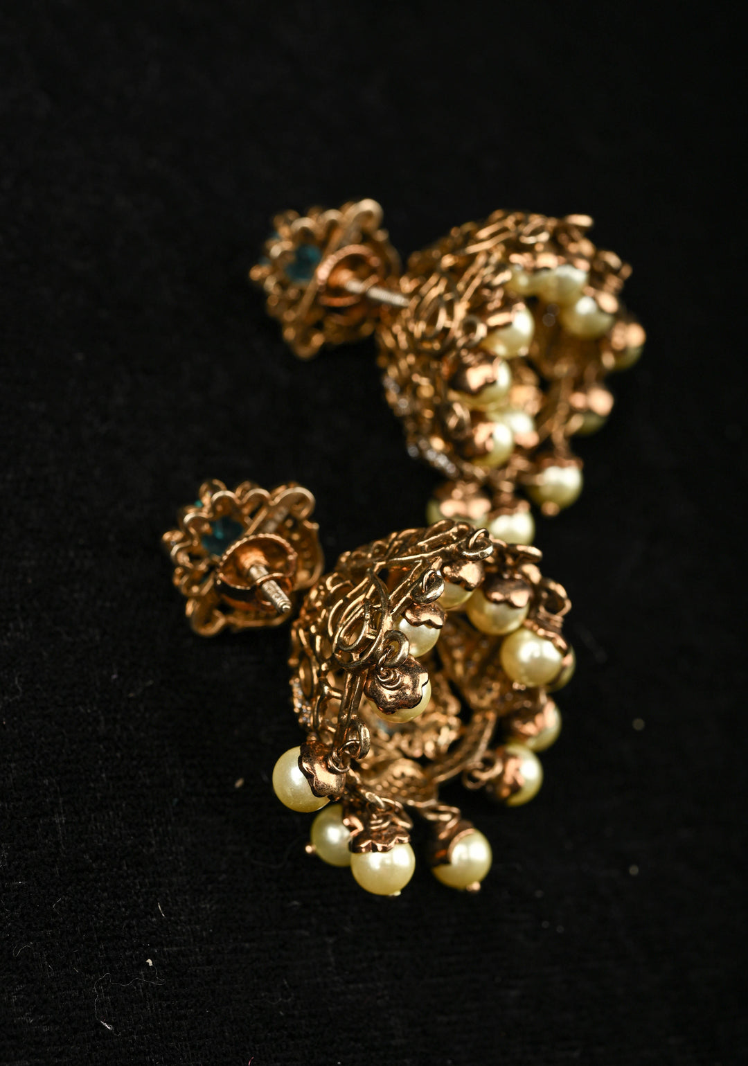 92.5 Pure Silver, Philominal Victorian Jhumkas