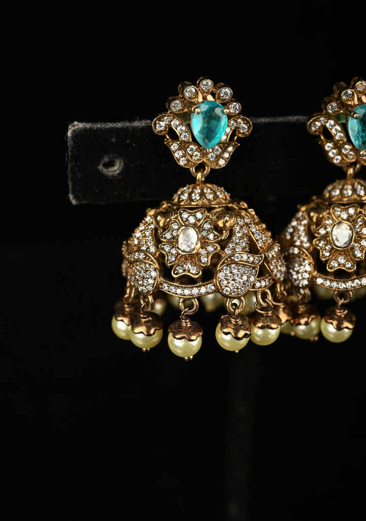 92.5 Pure Silver, Philominal Victorian Jhumkas