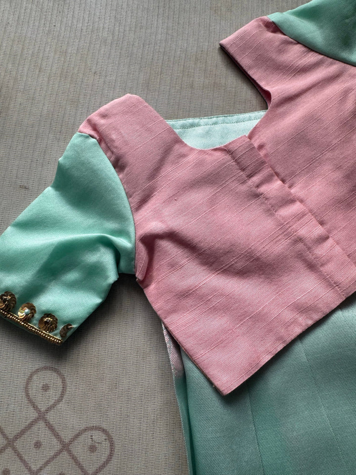 Janavi - Crop top and Skirt Express | SHOBITAM