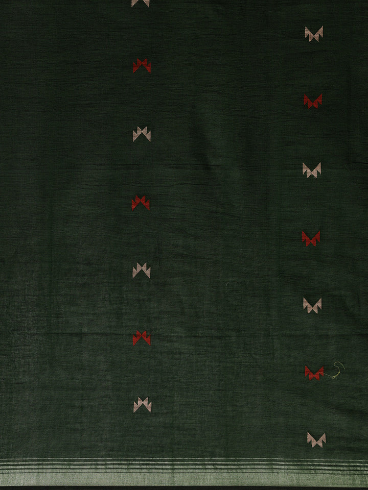 Handloom Jamdani Cotton Saree | SHOBITAM