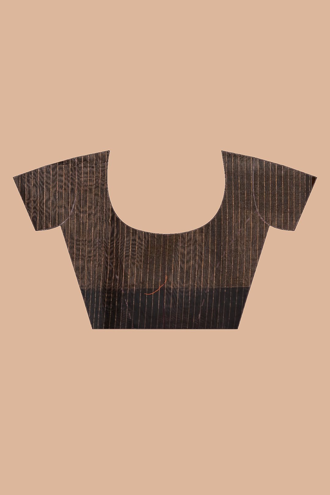 Handspun tussar saree with jamdani pallu. | SILK MARK CERTIFIED | SHOBITAM