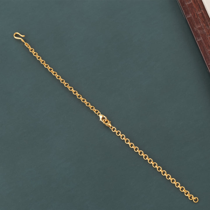 Pure 92.5 Silver Fish Hook Back Chain | SHOBITAM