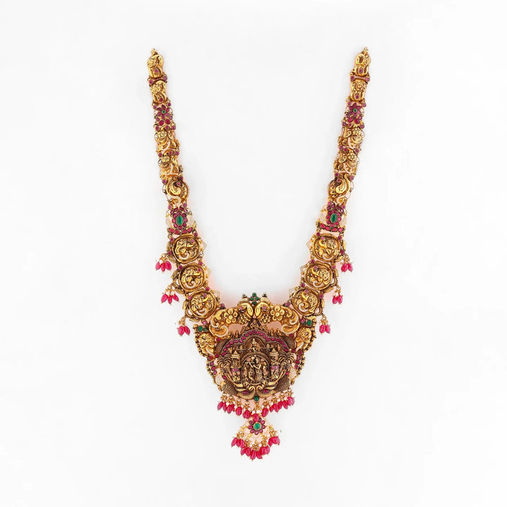 Pure 92.5 Silver, Gold Plated Govinda Patha Haaram