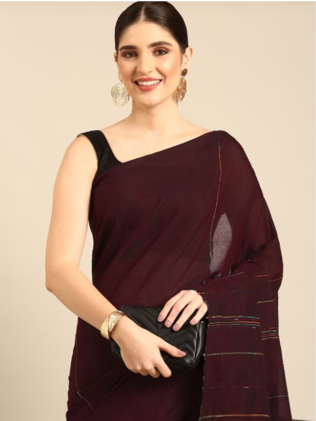Pure Cotton Saree with Blouse piece | SHOBITAM