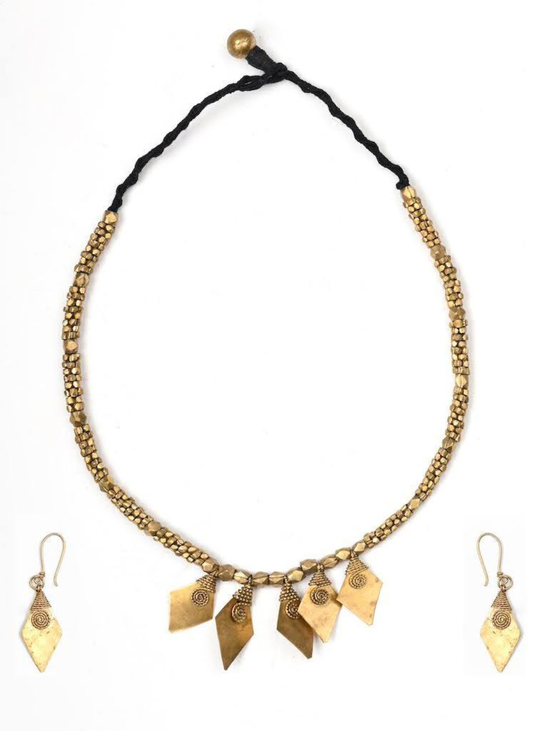 Brass Orissa Tribal Jewellery Set | SHOBITAM