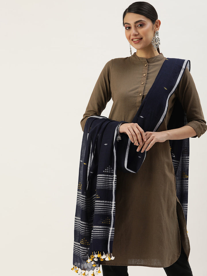 Jamdani Mul Cotton Dupatta | SHOBITAM
