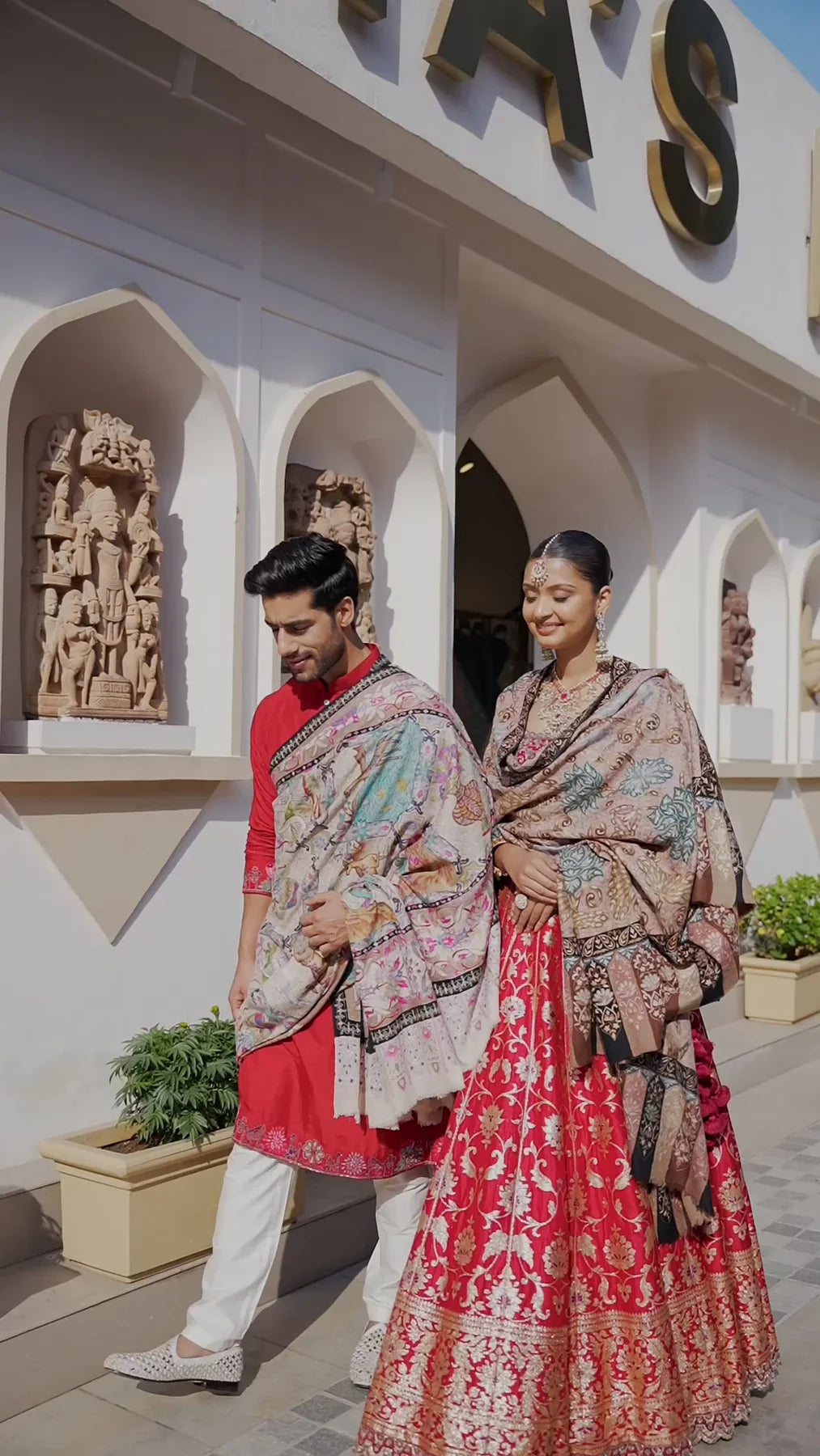 Tapi Pashmina Shawl Size 50x 100