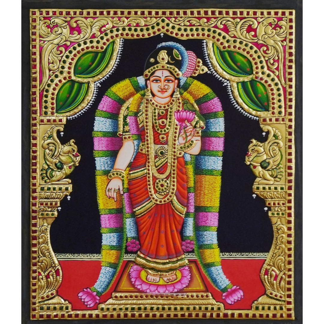 TANJORE PAINTING AANDAL 15*12 | SHOBITAM