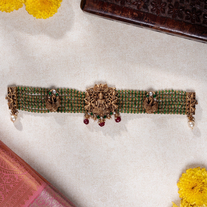 92.5 Silver Dhwaja Shree Choker