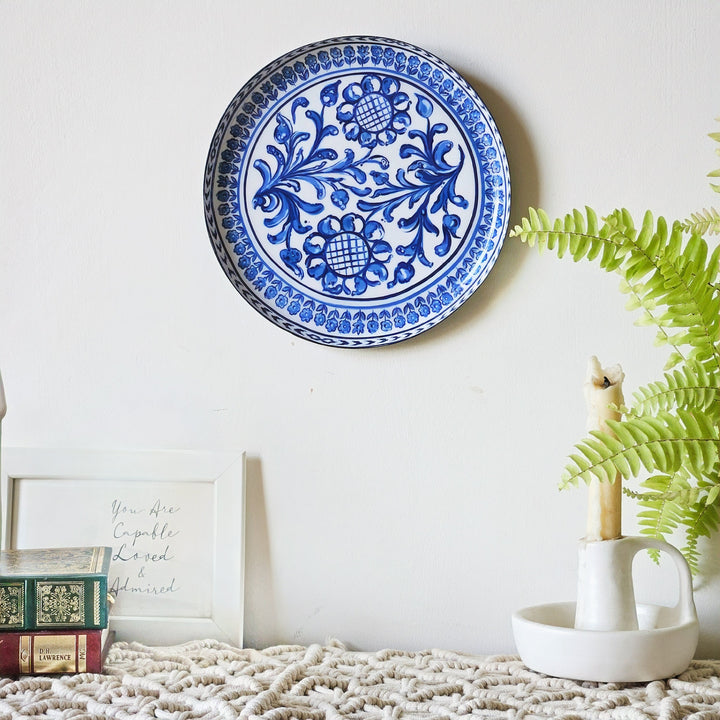 Holland Single Wall Plate with wooden stand