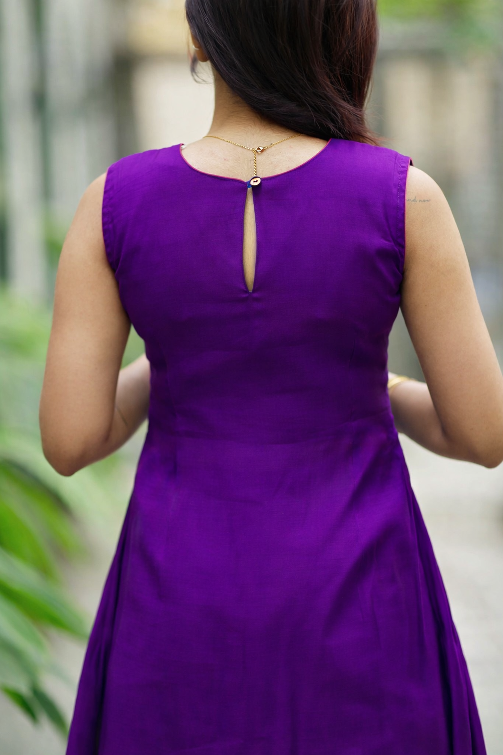 Nandhitha Violet Kurta Set ( Set of 2) | SHOBITAM