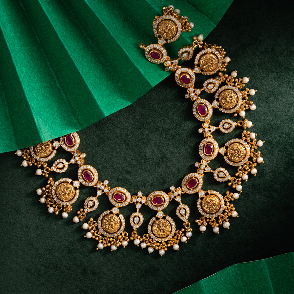 92.5 Silver, Gold Plated,Kasumala Dharini Lakshmi | SHOBITAM
