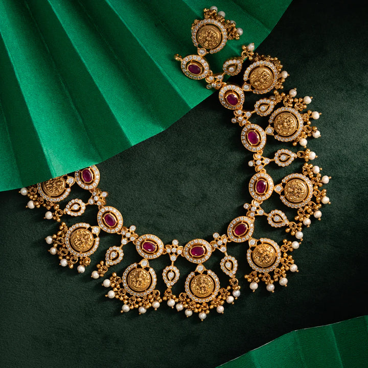 Pure 92.5 Silver, Gold Plated Kasumala Dharini Lakshmi