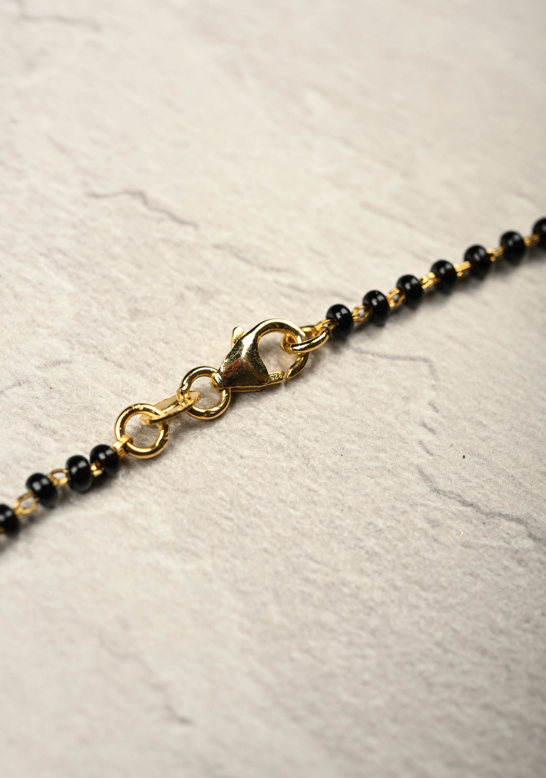 92.5 Pure Silver, Trendy Mangalsutra Chain With Earrings