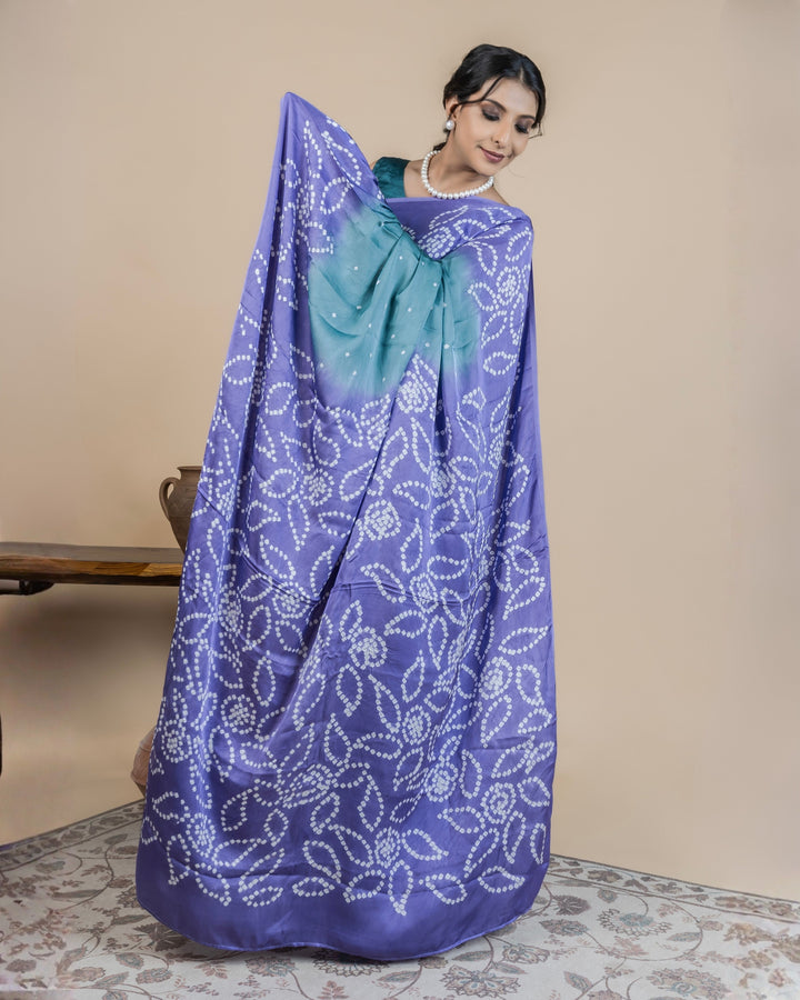 Maayro Bandhani Saree  | SHOBITAM