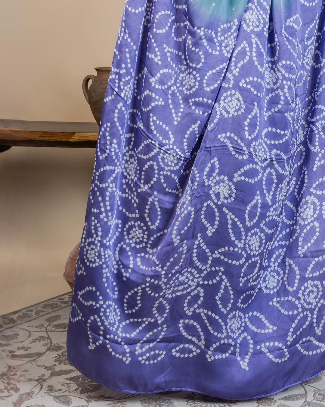 Maayro Bandhani Saree  | SHOBITAM