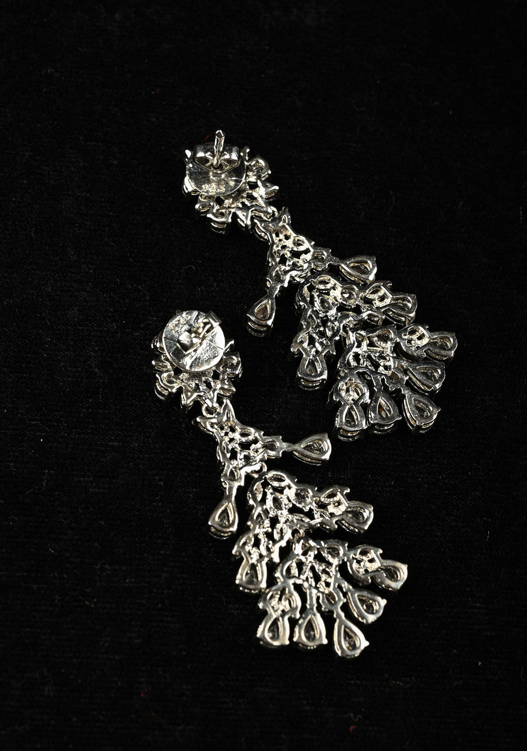 92.5 Pure Silver CZ  Earrings