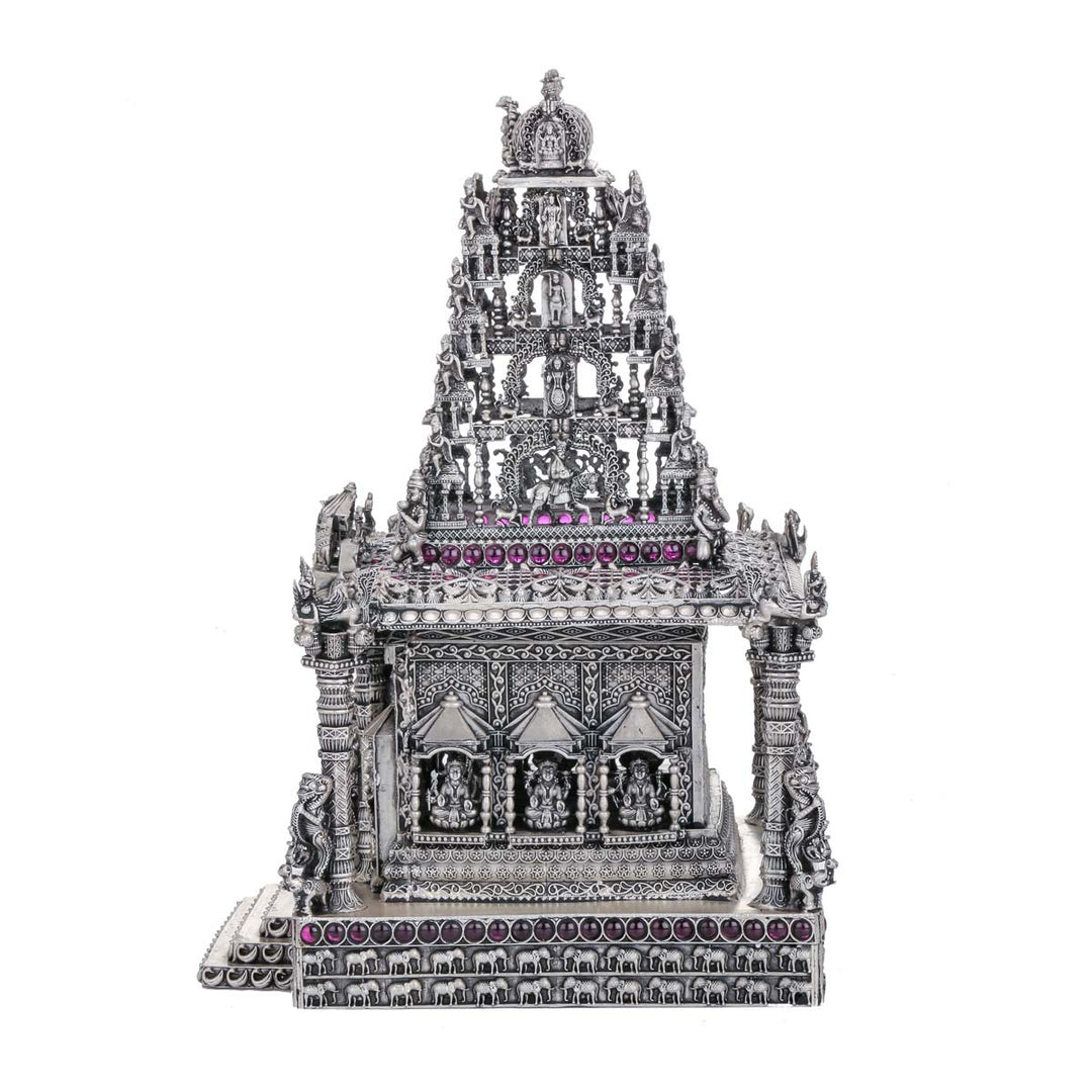 Pure 92.5 Silver Balaji Temple Statue | SHOBITAM