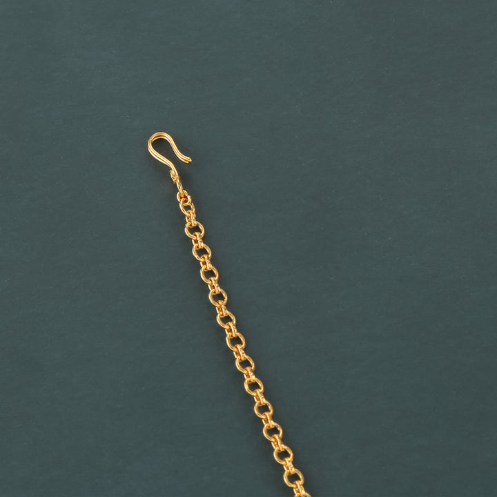 Pure 92.5 Silver Fish Hook Back Chain | SHOBITAM