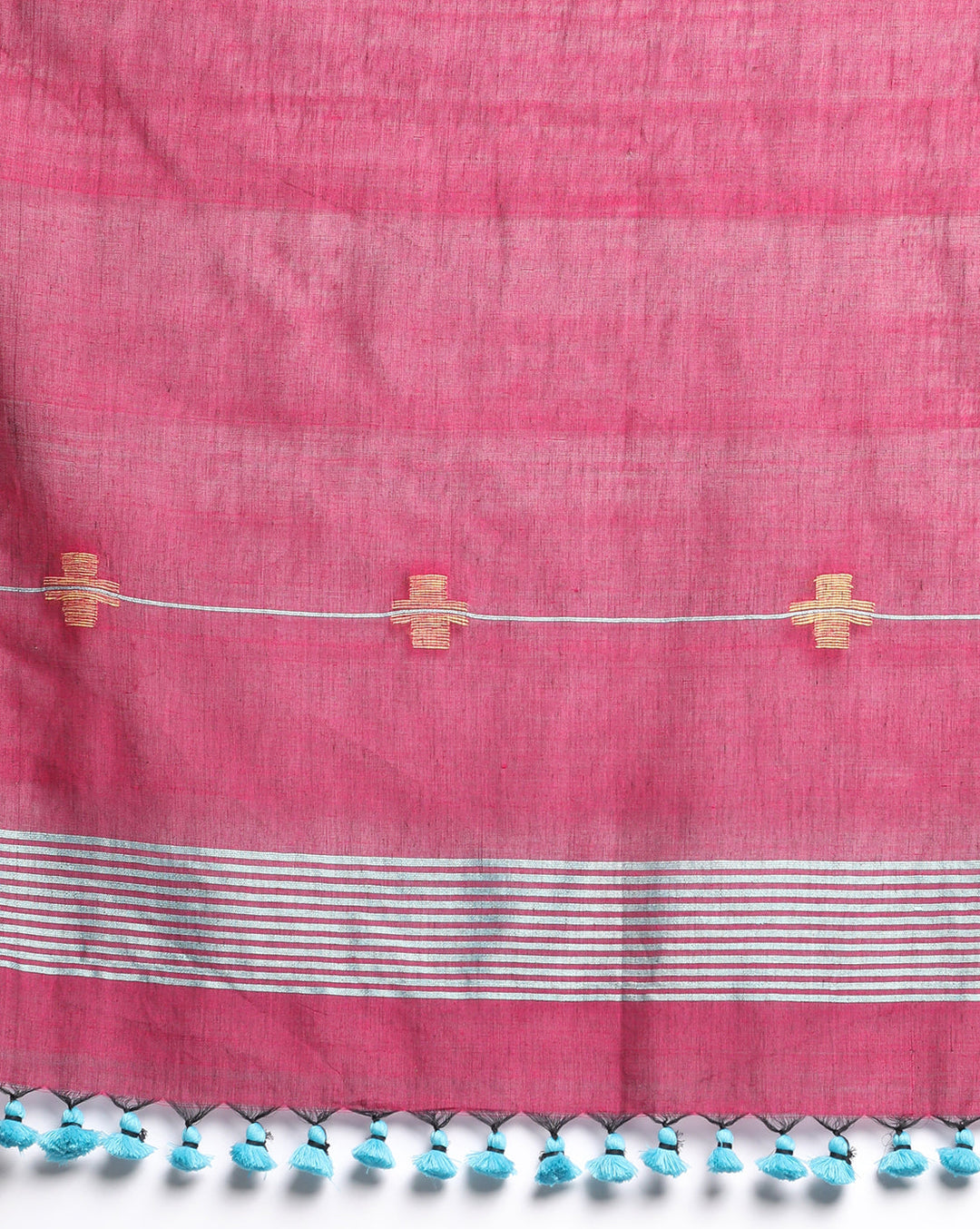 Handloom Jamdani Cotton Dupatta | SHOBITAM