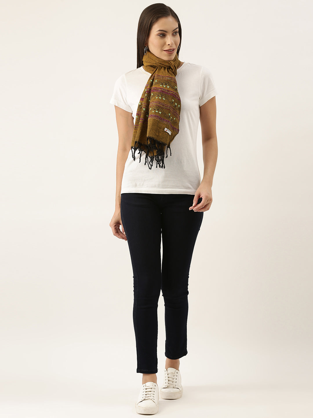 Khesh Kantha Cotton Stole | SHOBITAM