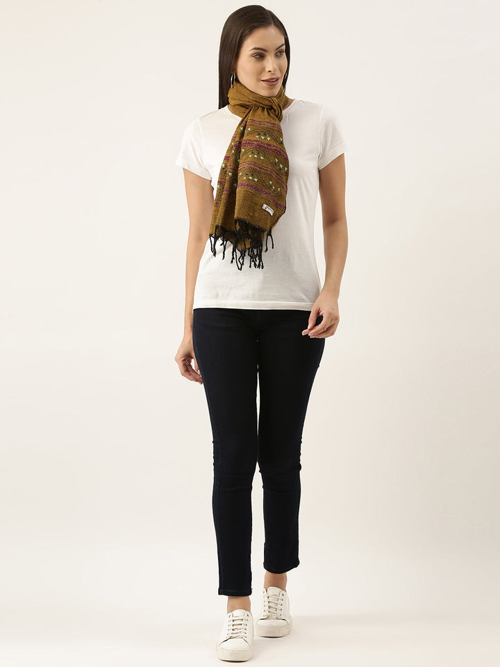Khesh Kantha Cotton Stole | SHOBITAM