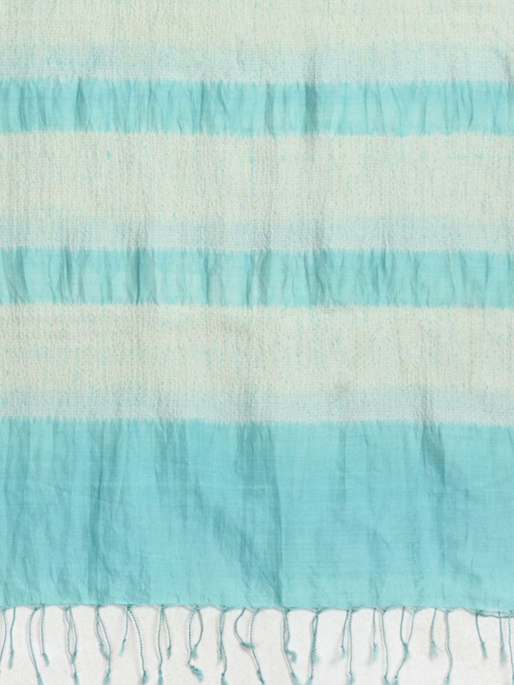 Hand woven Shibori Silk Stole | SHOBITAM