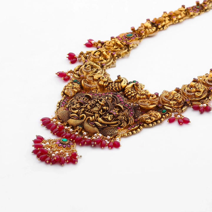 Pure 92.5 Silver, Gold Plated Govinda Patha Haaram