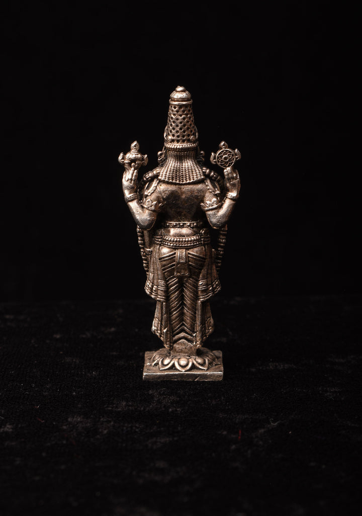 Pure 92.5 Silver Balaji 3D Idol 2.5"