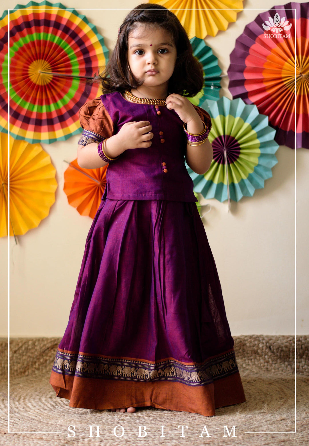 Nilambari Magenta Mini | Shobitam Custom Gowns and Readymades