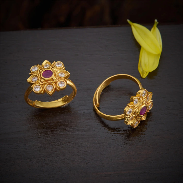 Pure 92.5 Silver, Gold Plated Toepari