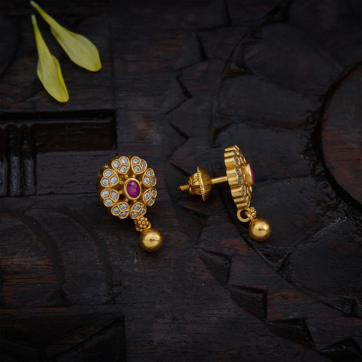 Pure 92.5 Surkh Phool Studs