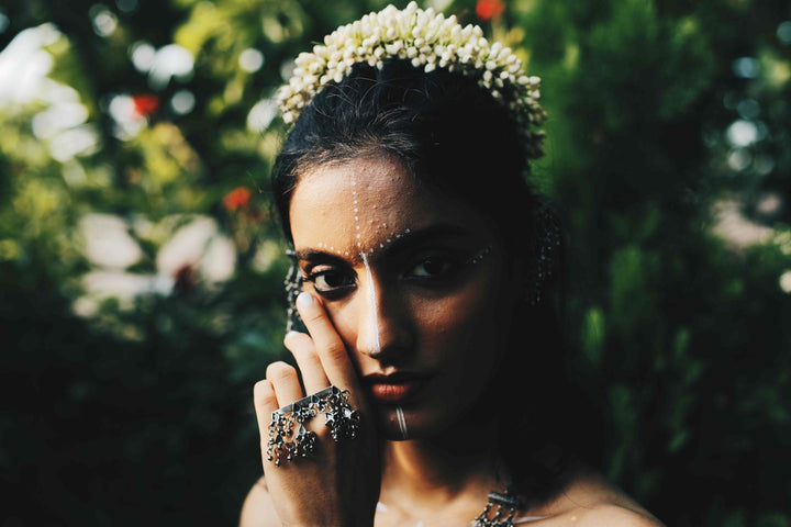 Silver Drop Ring | SHOBITAM