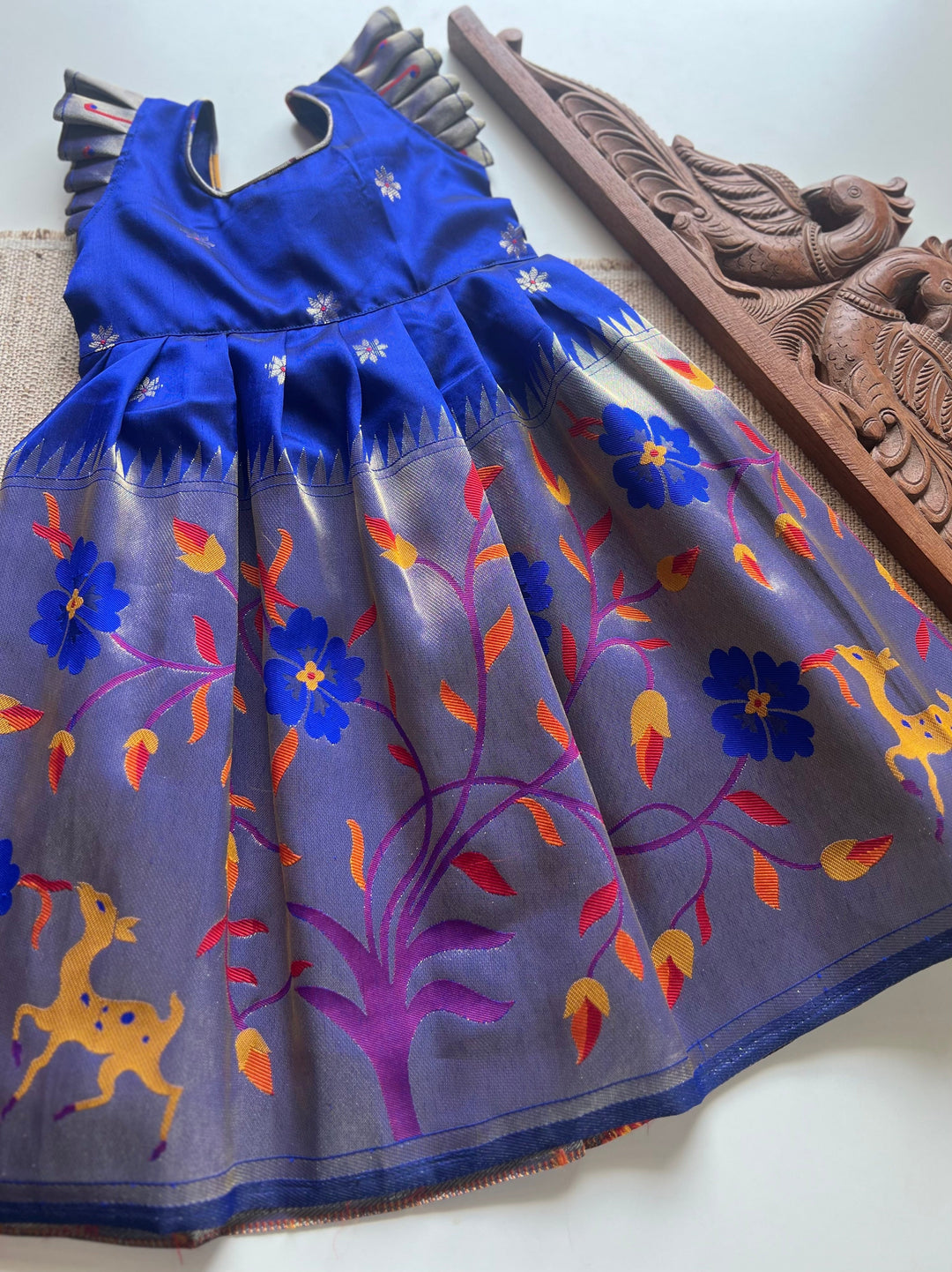 Paithani frock Express | SHOBITAM
