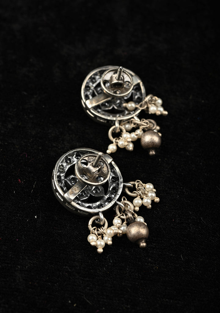 92.5 Pure Silver, Lavika Oxidised Drops