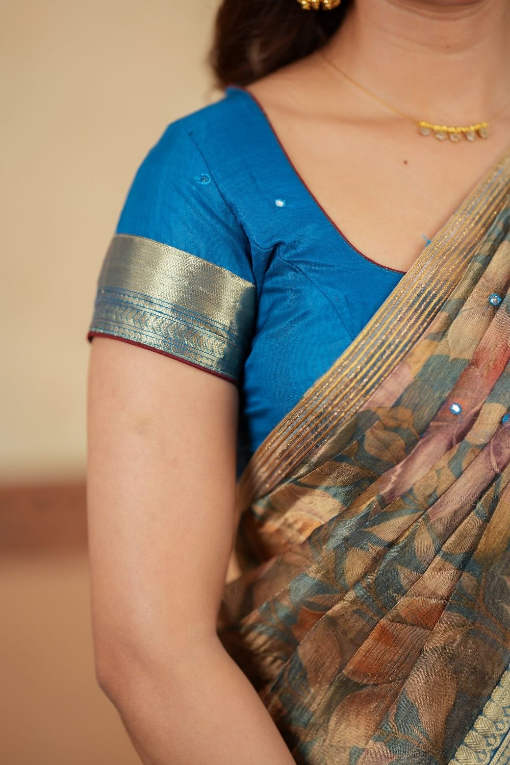Yuvika Blue Halfsaree (Set of 3) | SHOBITAM