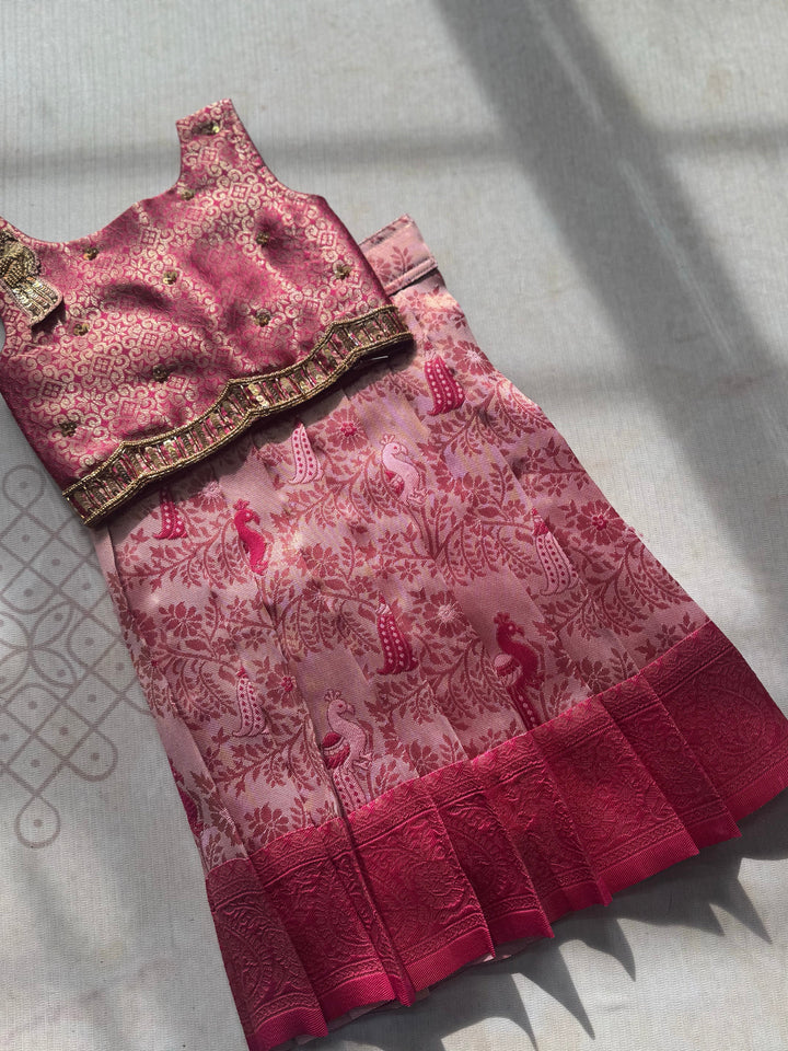 Vrinda - Crop top and Skirt Festive Edit Express | SHOBITAM