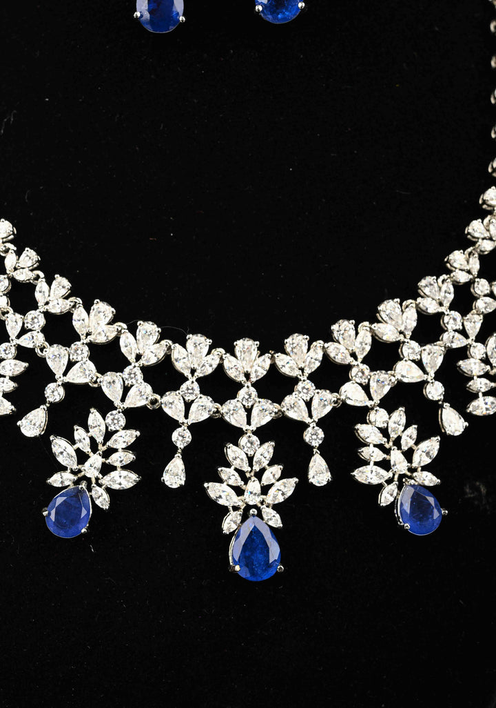 Pure 92.5 Silver, Reshmin Long Necklace Set