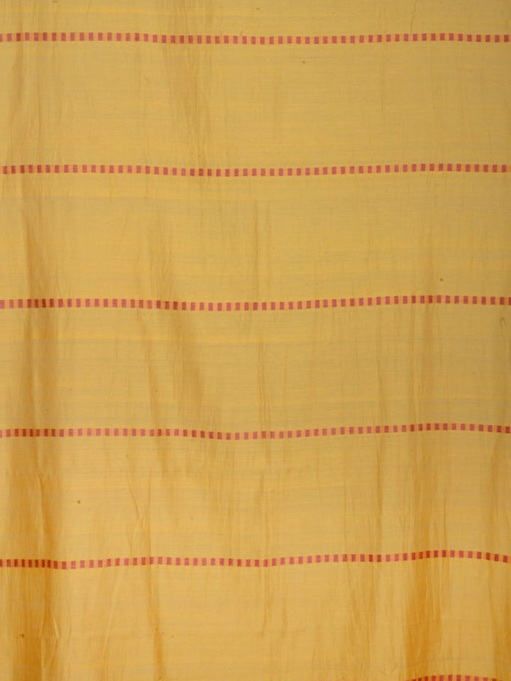 Yellow Silk Cotton Door Curtain- Single Panel | SHOBITAM