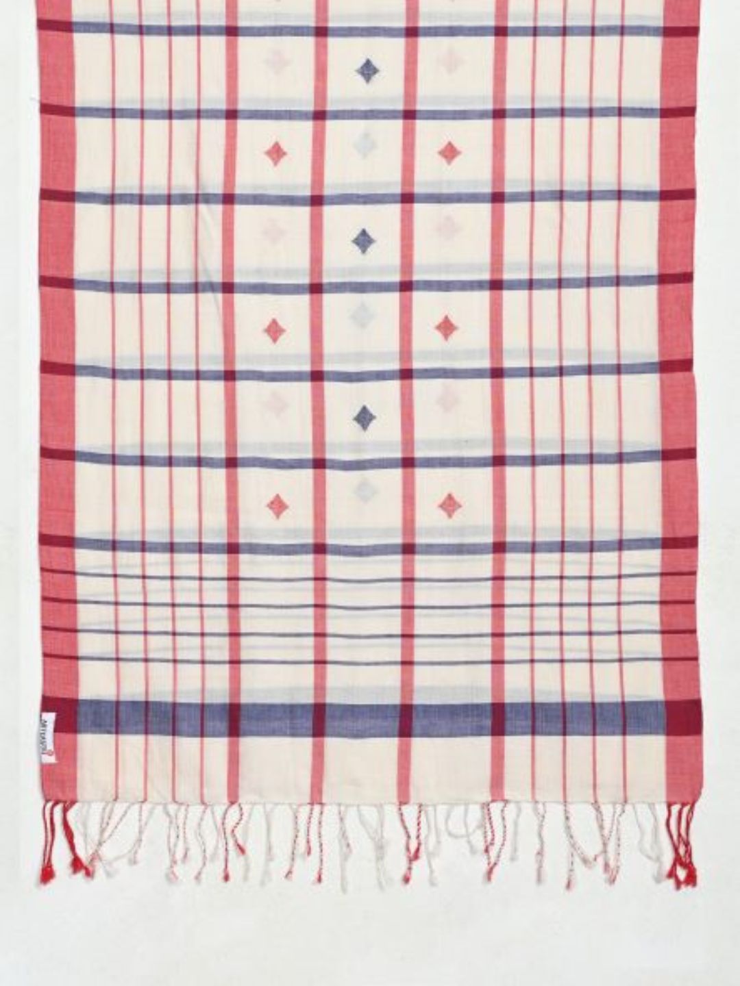 Handloom Jamdani Cotton Stole for women | SHOBITAM