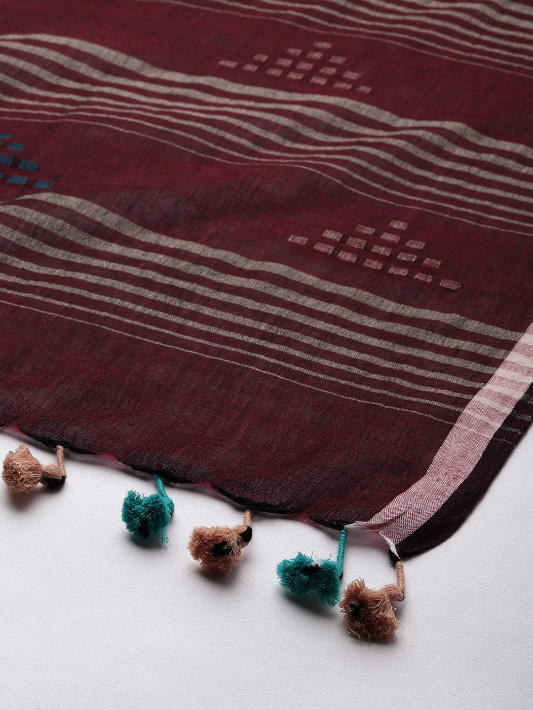 Jamdani Mul Cotton Dupatta | SHOBITAM