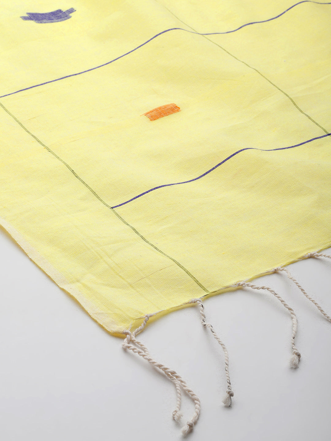 Handloom Jamdani Cotton Stole | SHOBITAM