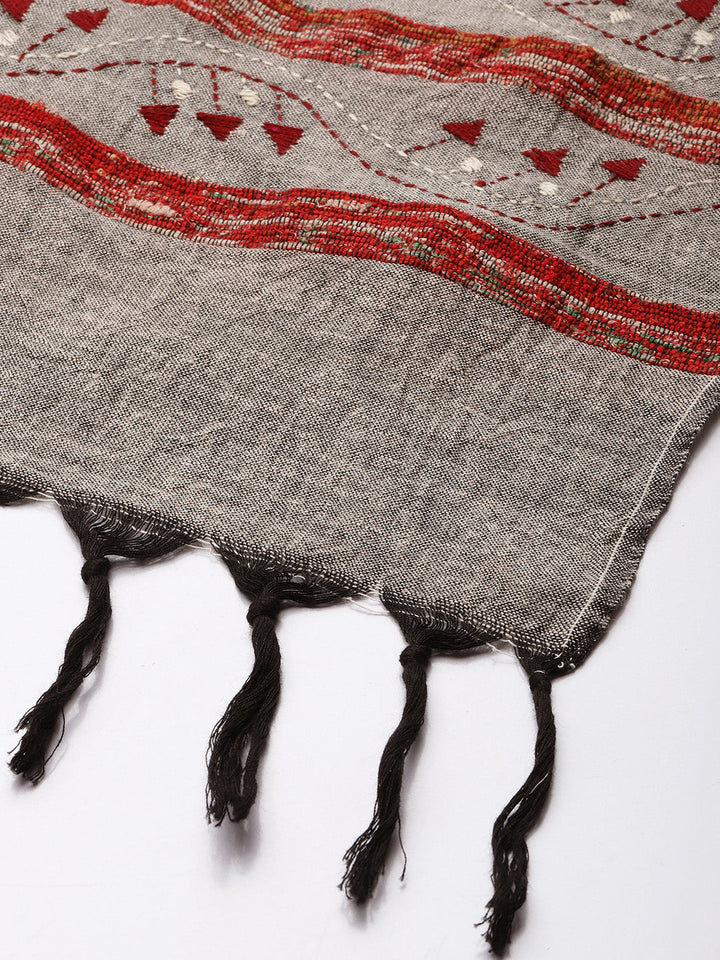 Khesh Kantha Cotton Stole | SHOBITAM