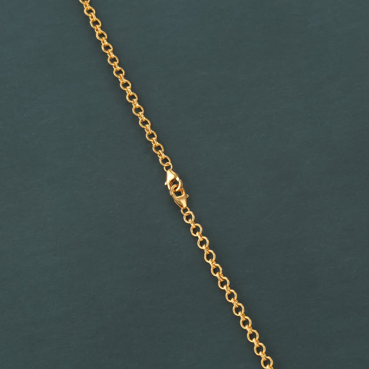 Pure 92.5 Silver Fish Hook Back Chain | SHOBITAM