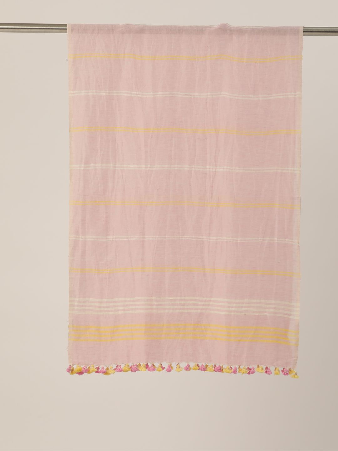 Cotton Linen Handloom Stole | SHOBITAM